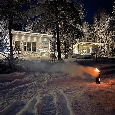 Alpesi faház Villa Simojaervi Hetemaki